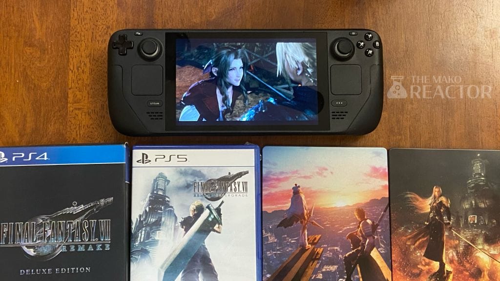 final fantasy 7 remake steam deck ps5 ps4
