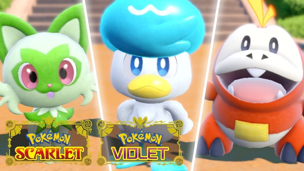 Pokemon Scarlet and Violet release date